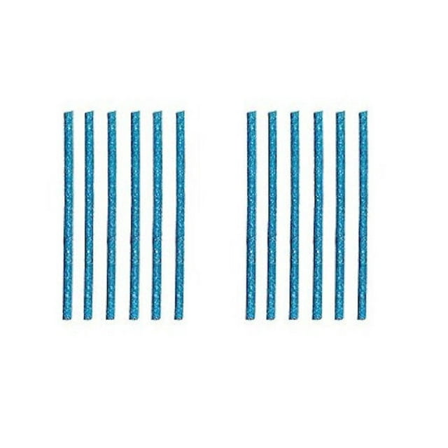 Sani-Clean Batonnets palos de limpieza de drenaje palos de limpieza de drenaje Sink Tub Shower Drains Clear As Seen On Tv – Azul - 12 ud Hampton Direct 4014-1