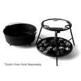 thumbnail image 4 of CampMaid Dutch Oven Lid Holder & Serving Stand - Durable Dutch Oven Table or Functional Lid Lifter - Lightweight & Portable Camping Table - Unique Camp Kitchen Equipment - Outdoor Cooking Essentials, 4 of 4