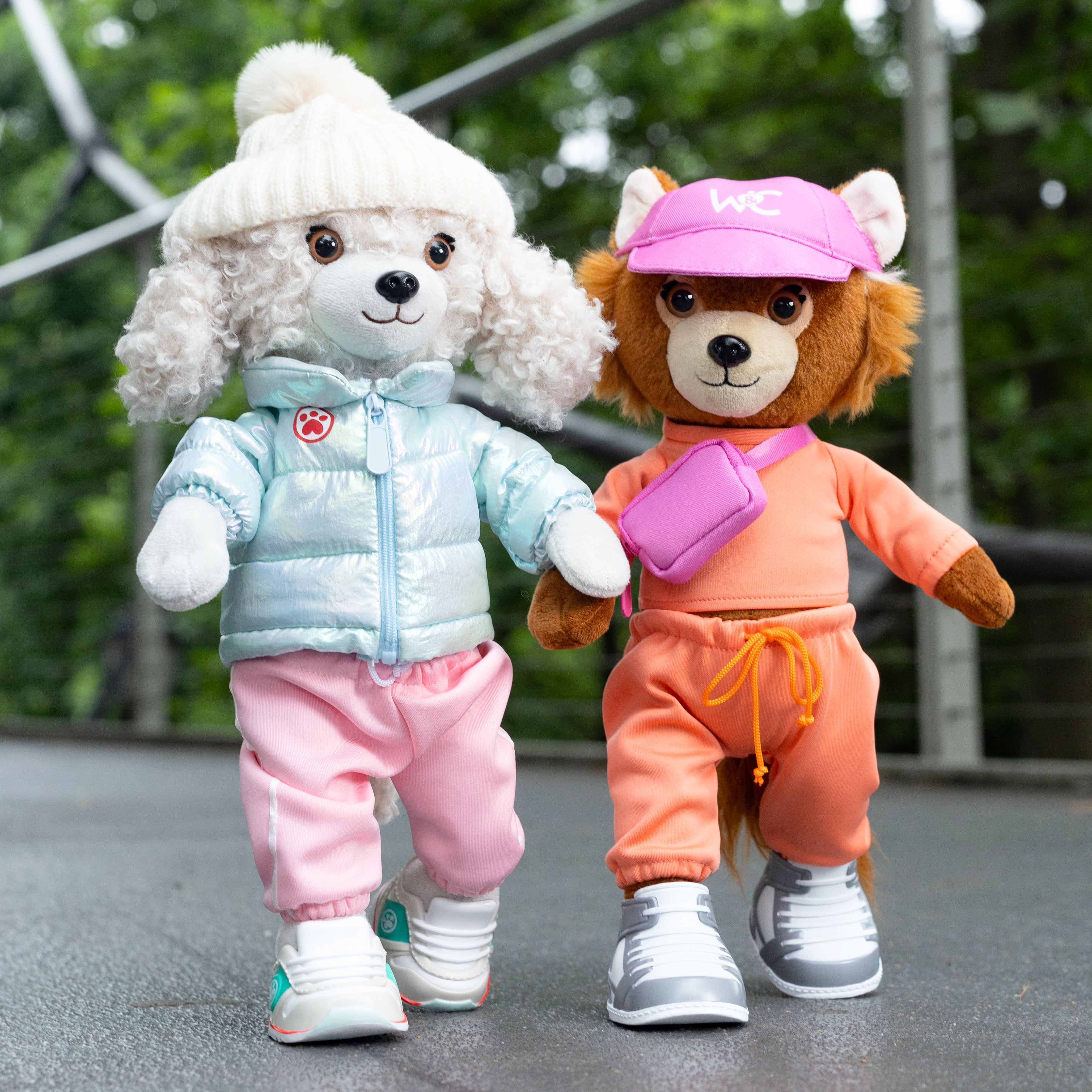 Woof & Co 15-inch Fashion Doll – Willow The Poseable Plush Poodle&nbsp;with Removable Outfit & Accessories, Children Ages 3+