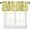-1, variant on Red Wine Valance Curtains for Kitchen, Retro Vintage Grapes Fruit Rustic Country Brown Glass Bottle Art Small Rod Pocket Panel Window Treatments for Bedroom Bathroom 54x18in