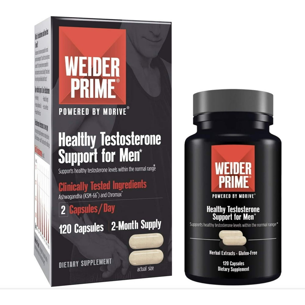 Weider Prime Testosterone Supplement For Men Healthy Testosterone