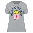 thumbnail image 1 of Fries Before Guys Design T-Shirt Women -Image by Shutterstock, Female Medium, 1 of 2