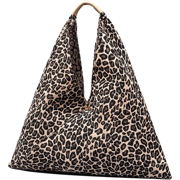 LHSHID Canvas Handbag for Women Ethnic Style Tote Top Handle Summer Beach Large Shoulder Bag