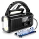 thumbnail image 2 of 2X Radio Meteorológica de Emergencia FM/AM/, Radio Portátil con Manivela, Linterna, Energía Solar de 10000 MAh para Acampar Al Aire Libre, 2 of 5