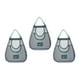 thumbnail image 5 of Bolsa de malla de almacenamiento de 3 piezas, de apertura ancha, lavable, transpirable, para el hogar, para comestibles C, 5 of 9