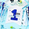thumbnail image 4 of One Cool Dude Birthday Decoration High Chair Banner for Boys Black and Blue Baby Boy 1st Birthday High Chair Garland One Cool Dude Party Decoration Supplies, 4 of 7