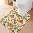 thumbnail image 3 of GZHJMY Mushroom Eyes Bathroom Rug 24"×16",Non-Slip High Absorbent Bath Mat Rug Machine Washable Bahtub Mats, 3 of 7