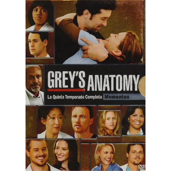 Grey ' S Anatomy Quinta Temporada 5 Cinco Dvd ABC STUDIOS