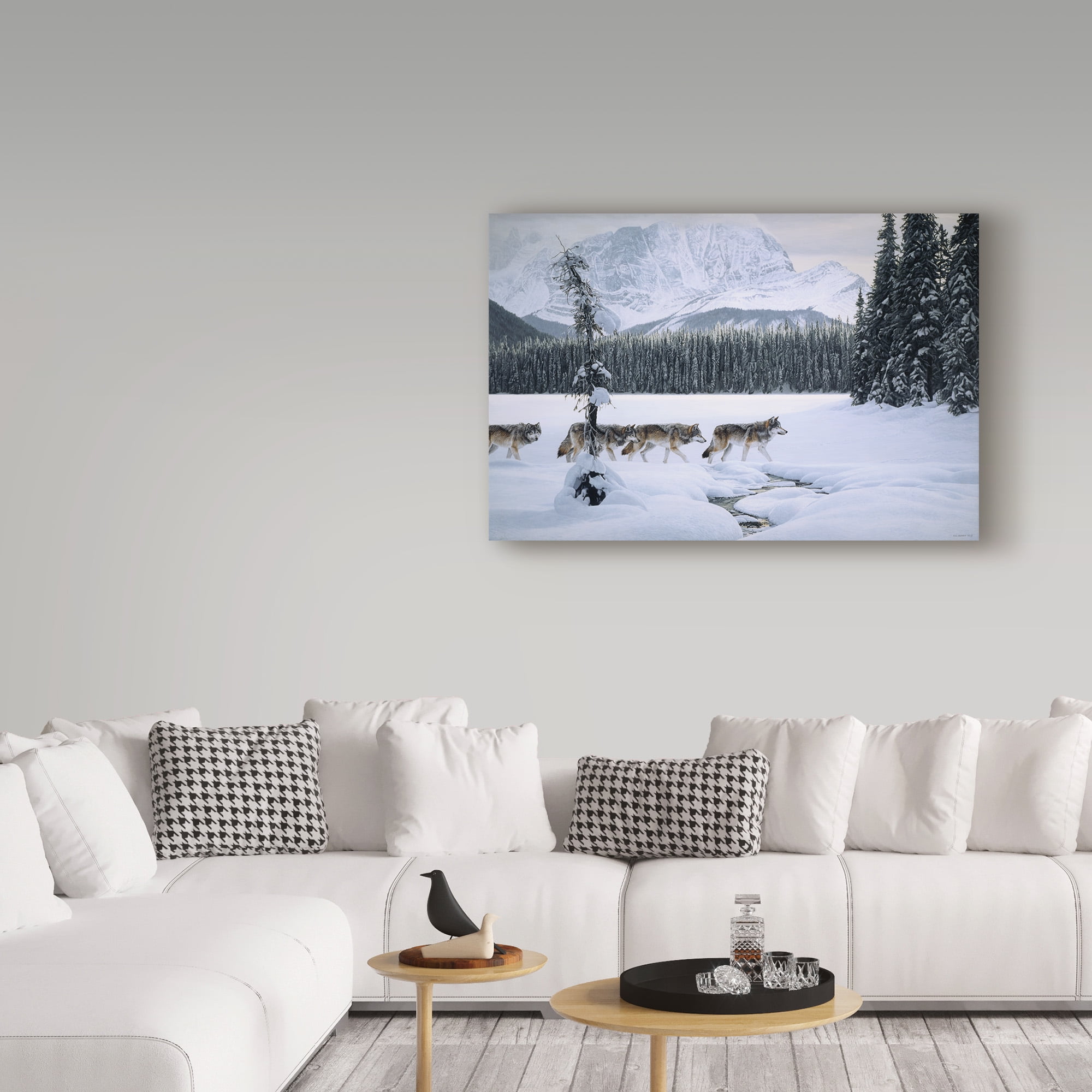 Trademark Fine Art 'Emerald Lake' Canvas Art by Ron Parker