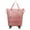 Pink, variant on Universal Wheel Travel Bag, Large Capacity Folding Water-proof Travel Bag Handbag Handbag Travel Duffel Bag Ladies Multi-function Travel Bag Gifts Clearance Pink