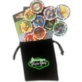 thumbnail image 5 of Vegas Golf Golf Game with Poker Chips & Fun Challenges for Foursomes - 12  Poker Chips Includes Positive & Negative Chips with Velvet Drawstring Bag & Laminated Instructions, 5 of 10