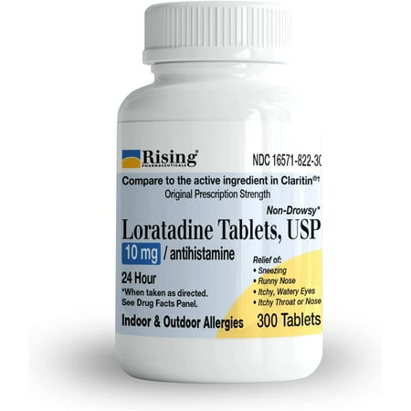 Non-Drowsy 24-Hour Allergy Relief - Loratadine Oral Tablet - 10Mg -300Ct