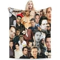 thumbnail image 2 of Sebastian Stan Blanket Soft and Warm Lightweight Fluffy Throws Blankets Rug Carpet Gift for Beach Yoga Bedroom Living Room Decoration Sofa Camping Trip Dorm Decor All Season, 2 of 6
