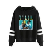 POONEEGAI Tyler The Creator Vintage Hoodie Pocketless Parallel Bars Sleeve Sweatshirts Women Men Hip Hop Clothes