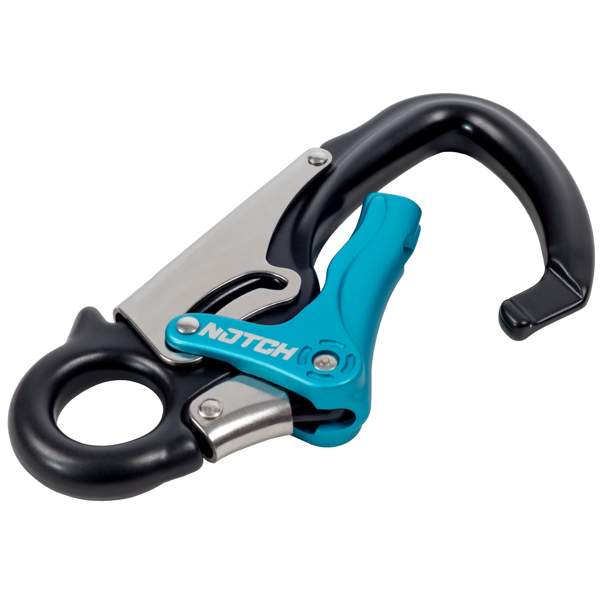 Rope Logic Stileo 1/2" x 8 ft. Wirecore Lanyard Flipline with Rockgrab & Notch Triple Action Snap (101172)