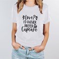 thumbnail image 4 of Valentines Day Gifts T-shirt à Manches Courtes Imprimé à Col Rond pour Femme, 4 of 8