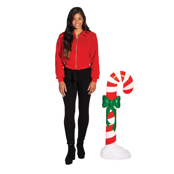 42" Plastic Candy Cane Decoration Home Decor 1 Piece