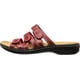 thumbnail image 2 of Sandalia Clarks Leisa Cacti Q Roja de Cuero con Plantilla Acolchonada Talla 9, 2 of 3