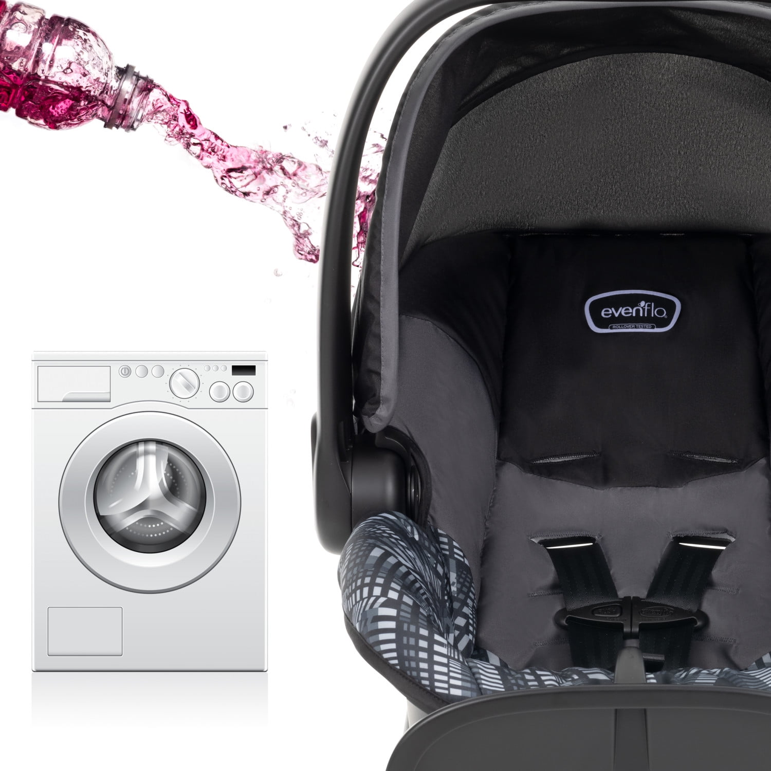 Evenflo NurtureMax Infant Car Seat, Brooklyn
