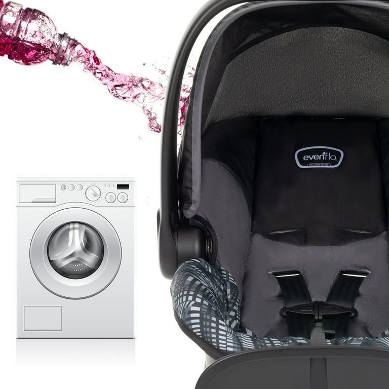 evenflo vive stroller travel system Pivot Suite Modular with LiteMax Infant Car Seat, Dunloe Black : Baby Color:Multicolor featuring the LiteMax NXT DANCOUR Small Makeup Bag Our Best Sellers
