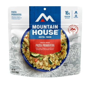 Mountain House Vegetarian Pasta Primavera, Freeze-Dried Food, 2 Servings