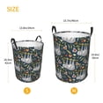 thumbnail image 2 of Lsque Cute Sloth pattern Laundry Hamper Basket, Tall Woven Rope Hamper Basket for Clothes, Lightweight Storage Basket, Collapsible Waterproof-Medium, 2 of 8