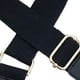 thumbnail image 4 of Bolso de Hombro para Niña, Correa de Cinturón, Bandolera, Bolso de Repuesto Ajustable , negro Macarena reemplazo de la correa del bolso, 4 of 7