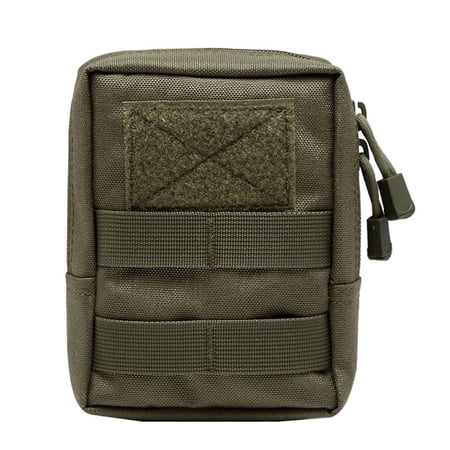 Ame Tactical 600D Outdoor Waist Bag Multitool Molle Pouch Tool Zipper Waist Pack Hungitng Accessory Durable Belt Pouch