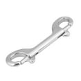 thumbnail image 1 of Clip de Plongée, Durable en Acier Inoxydable Double Double Extrémité Crochet Double Extrémité Pression Construction Robuste, 1 of 10