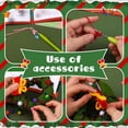 thumbnail image 4 of Christmas Crochet Kits for Beginners, Complete Wreath Craft Decor DIY Crochet Kit Craft Knitting Kit with Crochet Hooks Yarns Step-by-Step Video Tutorials DIY Gift Deco for Adults Kids, 4 of 6