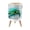 Color 4, variant on Small Trash Can with Lid Wolf Wolf Moon Animal Wolves Full Moon Waterfall Rocky Cliff Pine 1.8 Gallon Dog Proof Trash Can Round Garbage Can Waste Bin Wastebasket for Bathroom Bedroom Living Room