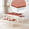 thumbnail image 4 of mecor 5 Piece Kitchen Dining Table Set, 4 Wood Chairs Dinette Table Kitchen Room Furniture (Red), 4 of 9