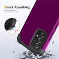 thumbnail image 5 of JTCASES for Samsung Galaxy Note 20 Ultra Case, Drop Resistant Corners, Wireless Charging, Heavy Duty Shockproof Hybrid Hard PC Bumper, Camera Protection, Skin-feel Anti-scratch Tough Cover, Purple, 5 of 8