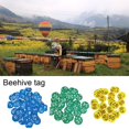 thumbnail image 2 of 100 Pcs Étiquettes de Ruche Imperméables Identification Rondes 1-100 Marques Numérotées Étiquettes Fournitures d'Apiculture, 2 of 4