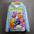 thumbnail image 4 of The Backyardigans Adult Sweater Pullover Hoodie 3D Printed Loose Hooded Long Sleeved Jackets Tops, 4 of 8