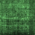 thumbnail image 1 of Ahgly Company Indoor Square Abstract Emerald Green Contemporary Area Rugs, 5' Square, 1 of 4