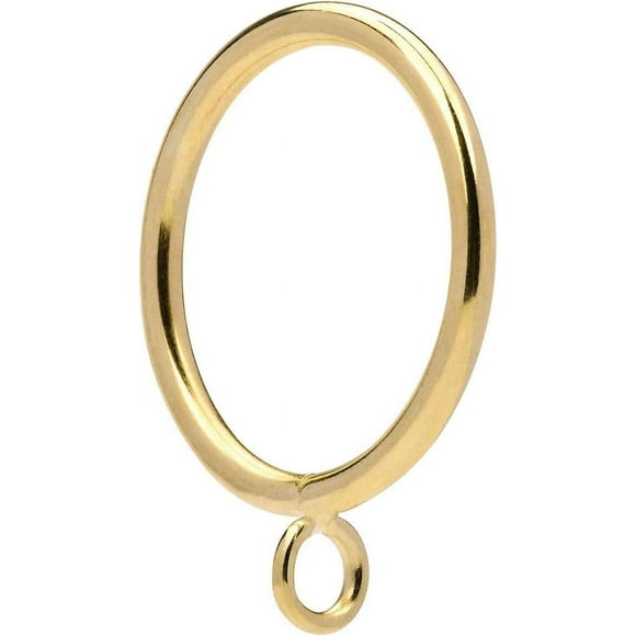 HWZWT 60" Rod Gold 49" Eyelet UrbanMingle Metal Curtain Rings