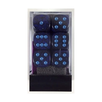 Chessex D&D Dice Set - Opaque Light Purple & White, 7 Polyhedral Dice (D4, D6, D8, D10, D12, D20, D%)