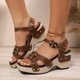 thumbnail image 2 of WILLBEST Sandalias De Mujer Zapatos De Playa Zapatillas De Mujer Sandalias Planas De Una Sola Pieza Para Vacaciones En La Playa 1114, 2 of 9