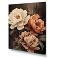 thumbnail image 2 of Designart "Unveiled Vintage Peony Botanicals II" Peonies Canvas Wall Art, 2 of 7