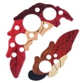thumbnail image 1 of Acoustic Guitar Pickguard Scratch Plate Grape Leaf Shape Sound Hole Sticker, 1 of 7