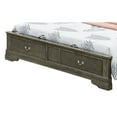 thumbnail image 6 of Glory Furniture Louis Phillipe Queen Storage Bed in Gray, 6 of 6