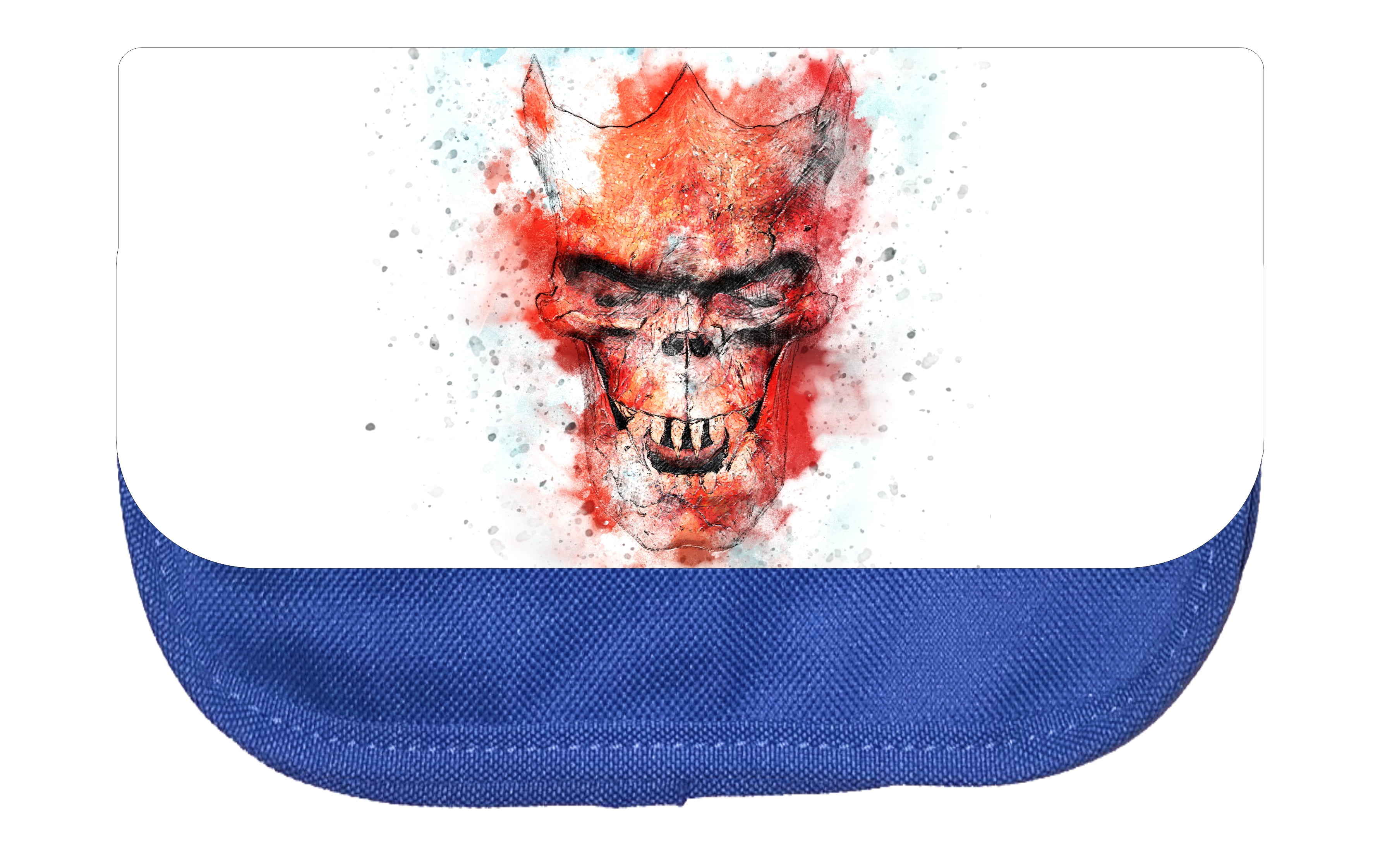Skull Devil Watercolor Cosmetic Pouch Walmart Com Walmart Com