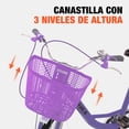 thumbnail image 2 of Bicicleta Urbana Altera  RBIKE-002 Retro Canastilla R26 Morado, 2 of 7