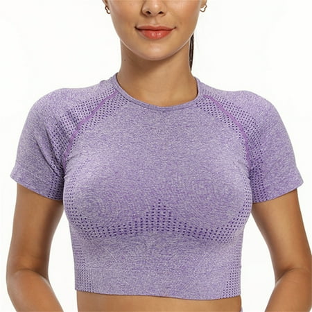 

Women s Outdoor Yoga Sports Bra Fitness Yoga Bras Sexy Suitable For Female Friends M Purple