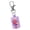 Purple, variant on Geemin Clip On Lip Balm Keychain Plastic Travel Accessory For Cosmetics And Key Organization