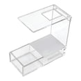 thumbnail image 1 of Porta tarjetas de acrílico, soporte transparente para tarjetas coleccionables, para teléfono con bandeja para tarjetas, 1 of 7