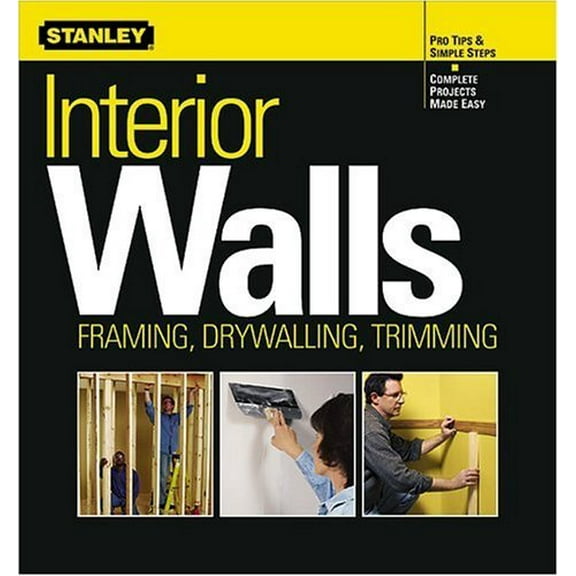 Pre-Owned Interior Walls: Framing, Drywalling, Trimming (Paperback) 0696213516 9780696213519