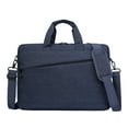 thumbnail image 2 of Meggemo Sacoche d'Affaires pour Hommes 15,6 Pouces Imperméable Sac à Main pour Ordinateur Portable Décontracté pour Documents Ordinateurs Tablettes Usage Professionnel Quotidien, 2 of 7