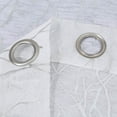 thumbnail image 5 of 2 Panels Sheer Curtain, Tree Branch Print Semi Sheer Top Grommet Curtain Drapes, 5 of 7